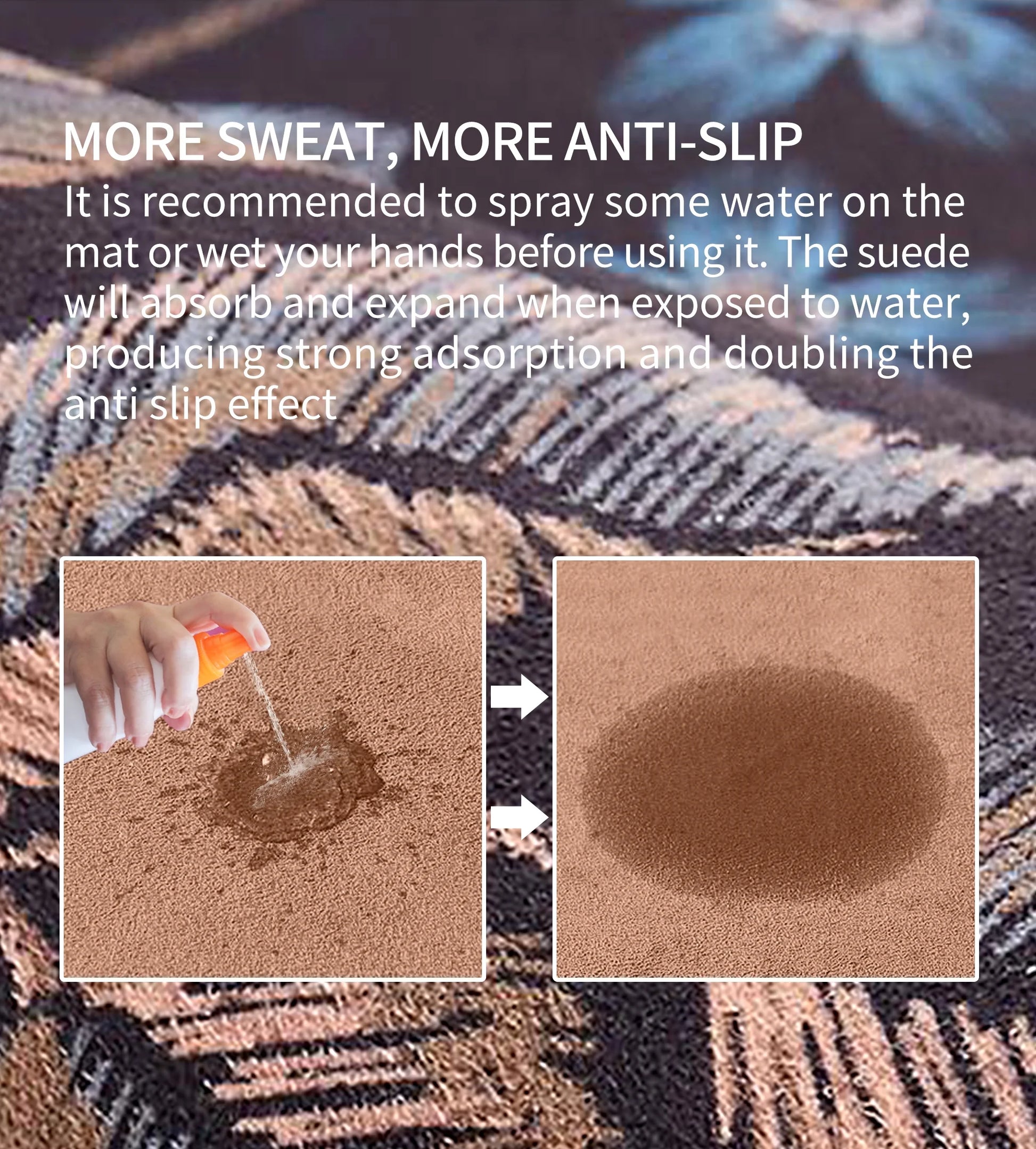 Yoga Mat Premium Printing Non Slip Exercise & Fitness Mat for All Types of Yoga, Pilates & Floor Workouts (72" X 24" X 6Mm Thick)