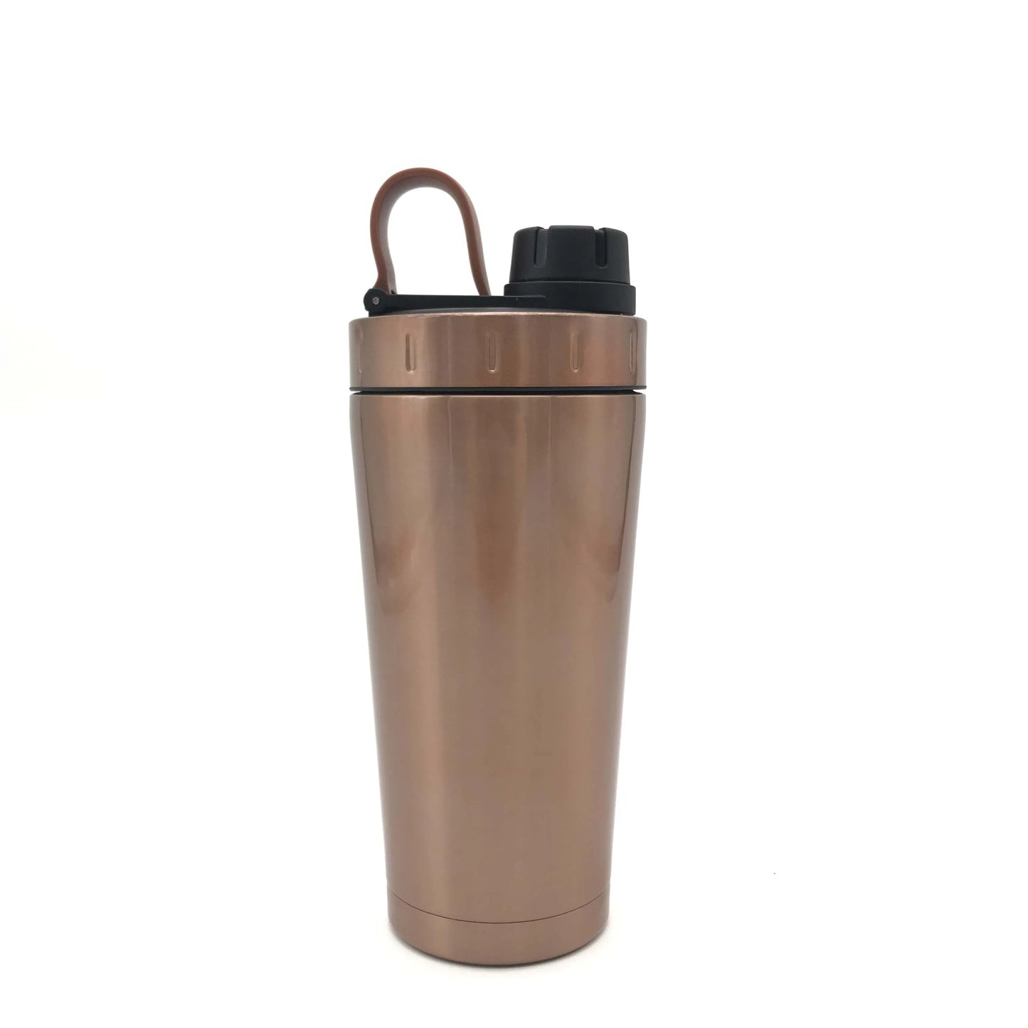Logo Custom Protein Shaker Bottle Stainless Steel Water Cup Double Wall Vacuum Insulated Bottle Leak Proof Sport Drinkware 20Oz